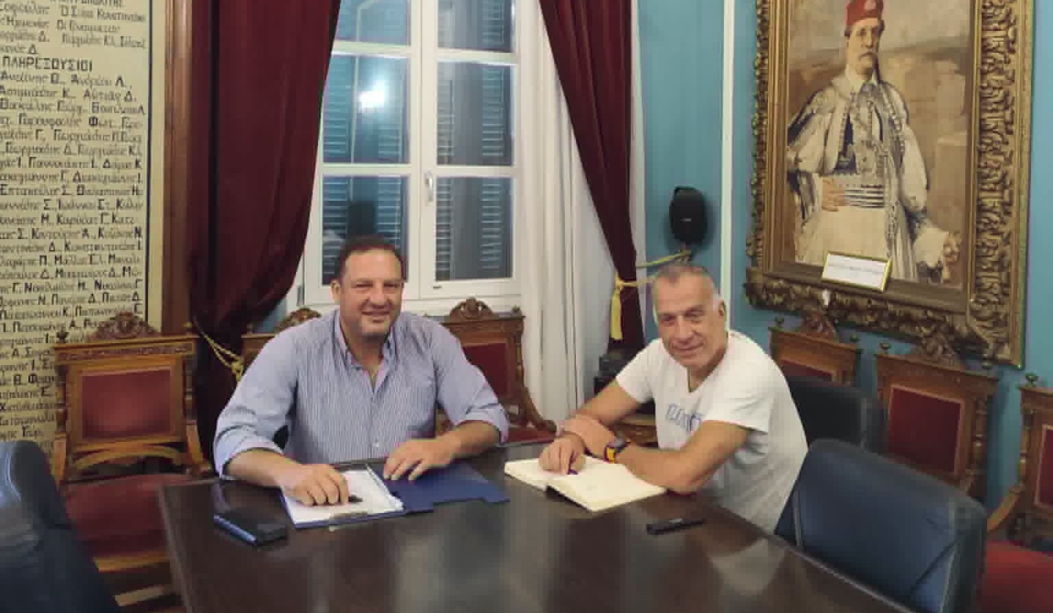 Δήμαρχος Ανατολικής Σάμου: συνάντηση με τον Πρόεδρο της Ε.Ε.Τ.Α.Α.