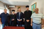 Μητροπολίτης Μύρων και έξαρχος Λυκίας: Επίσκεψη στον Δήμαρχο Θάσου