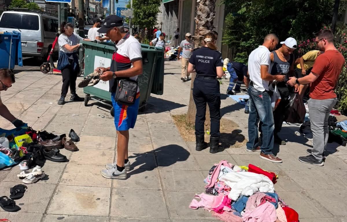 Δημοτική Αστυνομία Πειραιά και ΕΛ.ΑΣ. σε συντονισμένη επιχείρηση κατά του παρεμπορίου