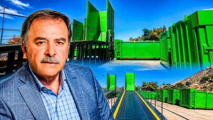 Δ. Καλύμνου: Ξεκίνησε η λειτουργία της ενδιάμεσης λύσης για τη διαχείριση απορριμμάτων