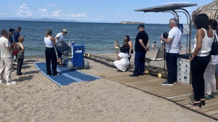 Δ.Β.Β.Β: Ολοκληρώθηκε η αναβάθμιση της προσβασιμότητας σε τέσσερις παραλίες