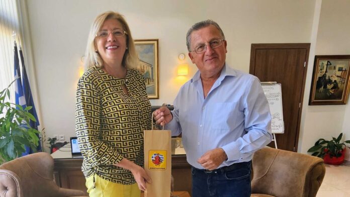 Δήμαρχος Κατερίνης και Γενική Πρόξενος της Ρουμανίας σε συνάντηση
