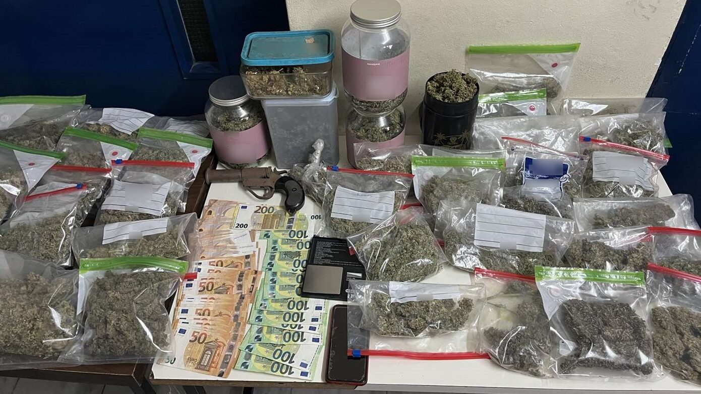 Κάνναβη πάνω από 6 κιλά εντοπίστηκαν σε συνεργείο αυτοκινήτων στη Νέα Χαλκηδόνα – Δύο συλλήψεις