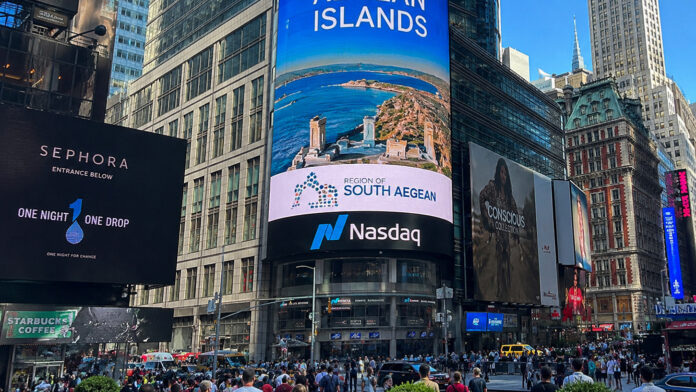 Νησιά του Νοτίου Αιγαίου στην Times Square – Παγκόσμια προβολή μέσω του FIFA World Cup 2026