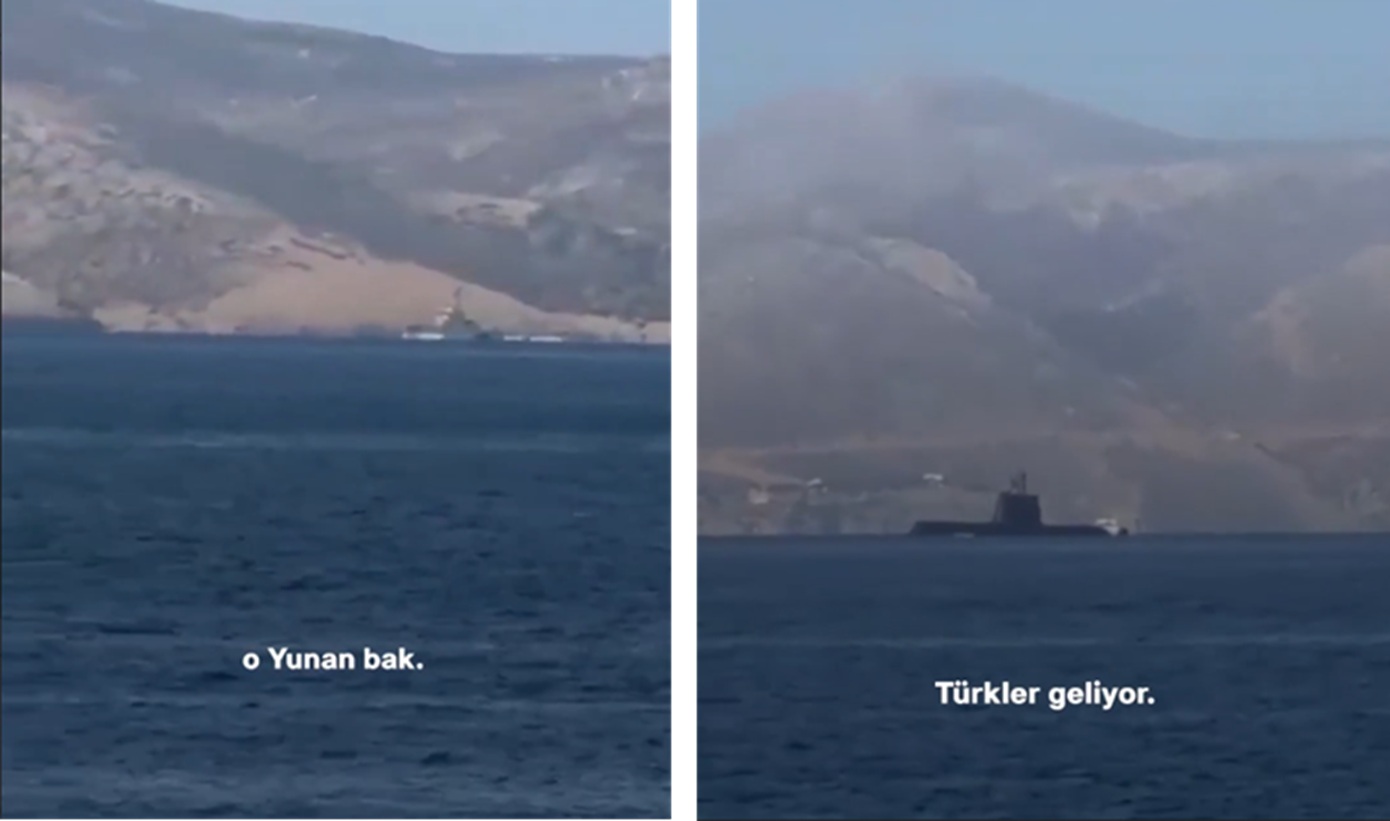 Τουρκικά ΜΜΕ για ένταση στην Αλικαρνασσό: «Έλληνες πανικοβλήθηκαν όταν αναδύθηκε τουρκικό υποβρύχιο»