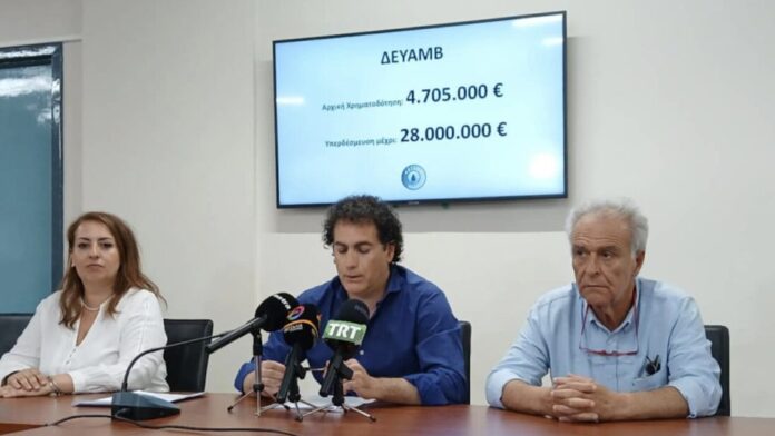 ΔΕΥΑΜΒ: Έργα 14 εκ. ευρώ για αποκατάσταση των δικτύων αποχέτευσης μετά τις θεομηνίες Daniel και Elias