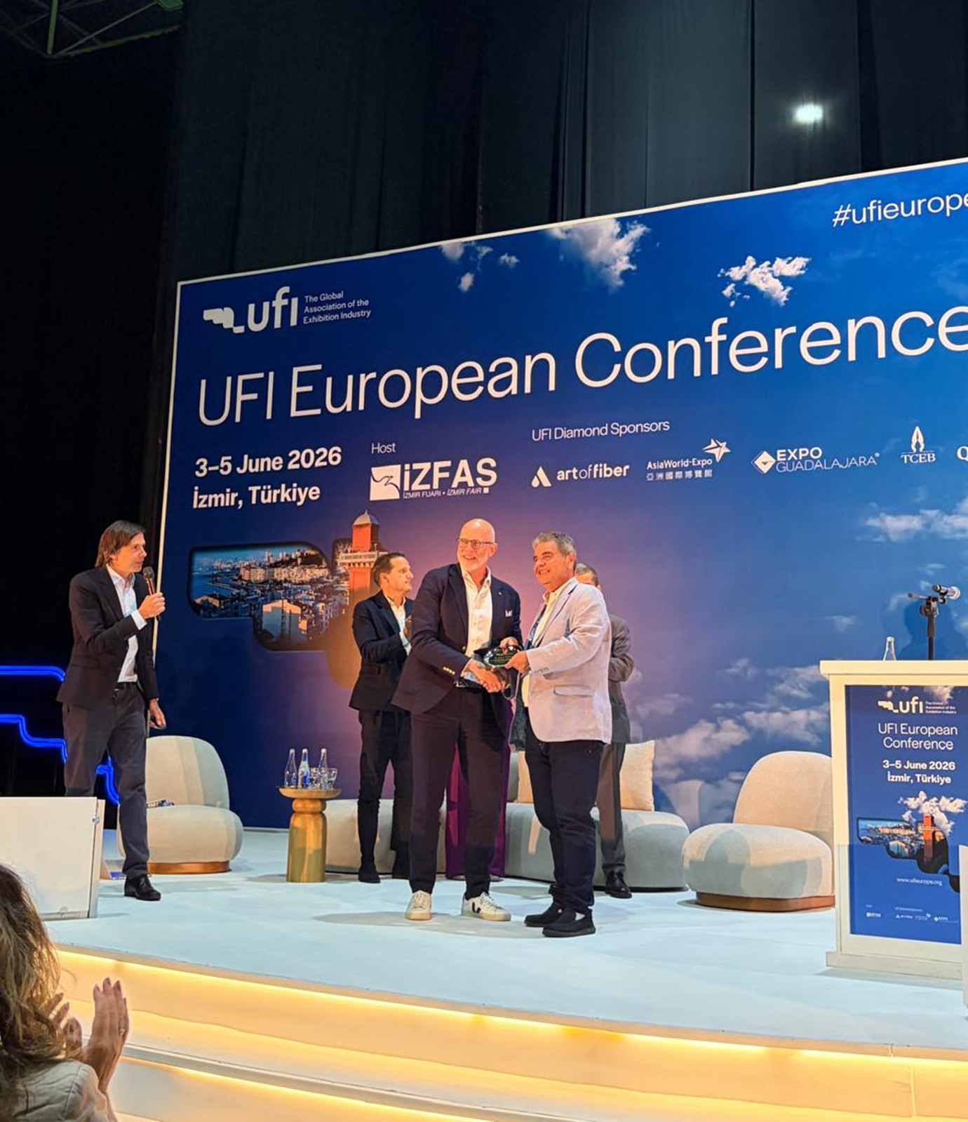 UFI European Conference 2026: Τιμητική διάκριση στον Κυριάκο Ποζρικίδη, αντιπρόεδρο του ΣΟΚΕΕ