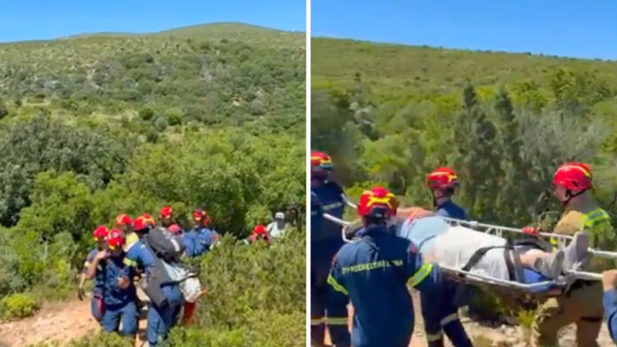 Κεφαλονιά: Μεγάλη κινητοποίηση για τη διάσωση τραυματισμένης τουρίστριας σε απομονωμένη παραλία