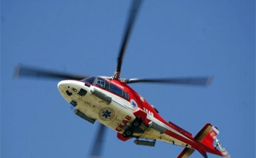 Με ελικόπτερο μεταφέρθηκε στο νοσοκομείο 59χρονος Τσέχος που τραυματίστηκε στον Όλυμπο
