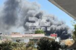 Φωτιά σε αποθήκη ξυλείας στο Ηράκλειο – Καπνοί κάλυψαν την περιοχή – Κινδυνεύουν σπίτια