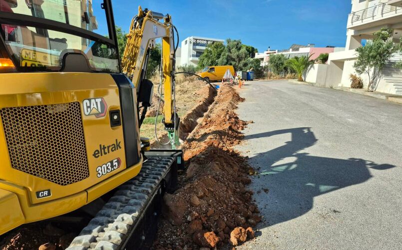 Δ. Χαλκιδέων: Επεκτείνεται το δίκτυο ύδρευσης στην Κάνηθο