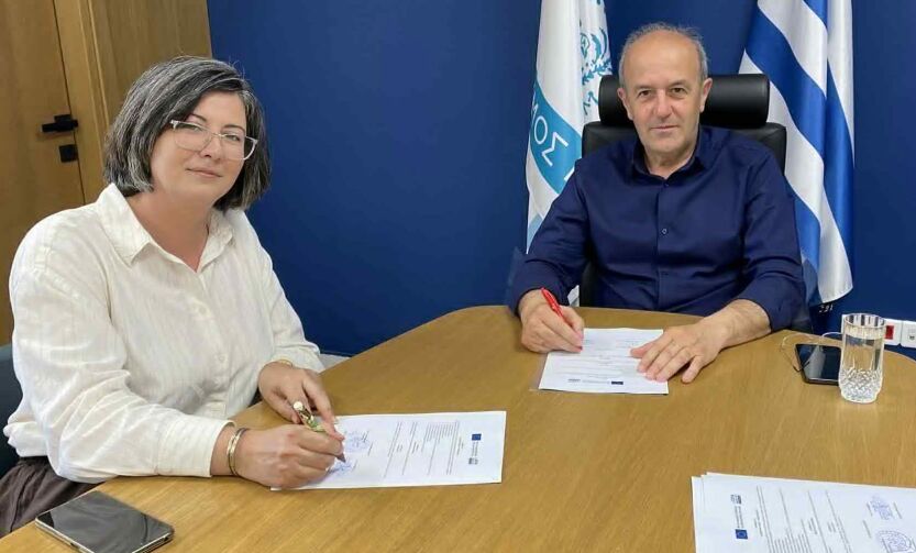 Δ. Ιεράπετρας: Υπεγράφη η 1η συμπληρωματική σύμβαση για το δίκτυο συλλογής λυμάτων