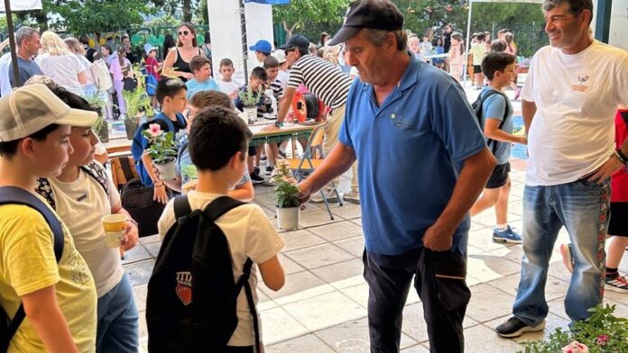 Περιφέρεια Νοτίου Αιγαίου Συμμετοχή του Περιφερειακού Φυτωρίου στο 1ο Φεστιβάλ του Καλλιμάθειου Σχολείου