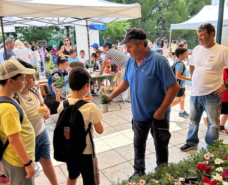 Περιφέρεια Νοτίου Αιγαίου Συμμετοχή του Περιφερειακού Φυτωρίου στο 1ο Φεστιβάλ του Καλλιμάθειου Σχολείου