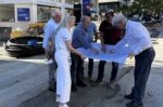 Αυτοψία του Δημάρχου Ηρακλείου στο έργο αντικατάστασης αγωγών ύδρευσης