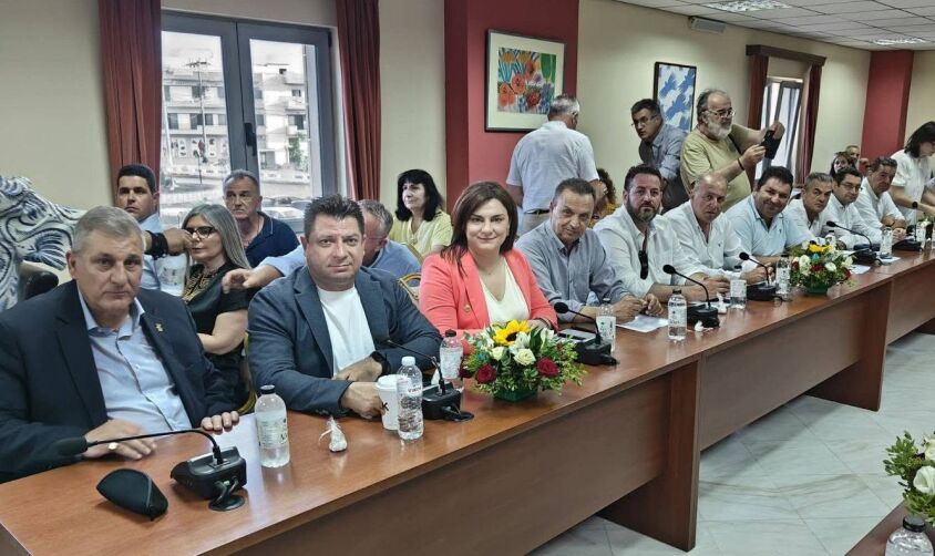 Δήμαρχος Καρπενησίου στη συνεδρίαση του Δ.Σ. της Π.Ε.Δ. Στερεάς Ελλάδας