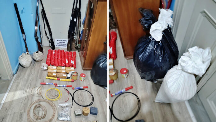 Κάλυμνος: Συνελήφθη 41χρονος για κατοχή ποσότητας εκρηκτικών