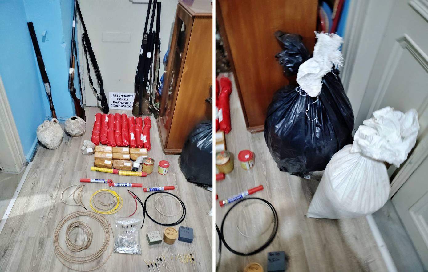 Κάλυμνος: Συνελήφθη 41χρονος για κατοχή ποσότητας εκρηκτικών