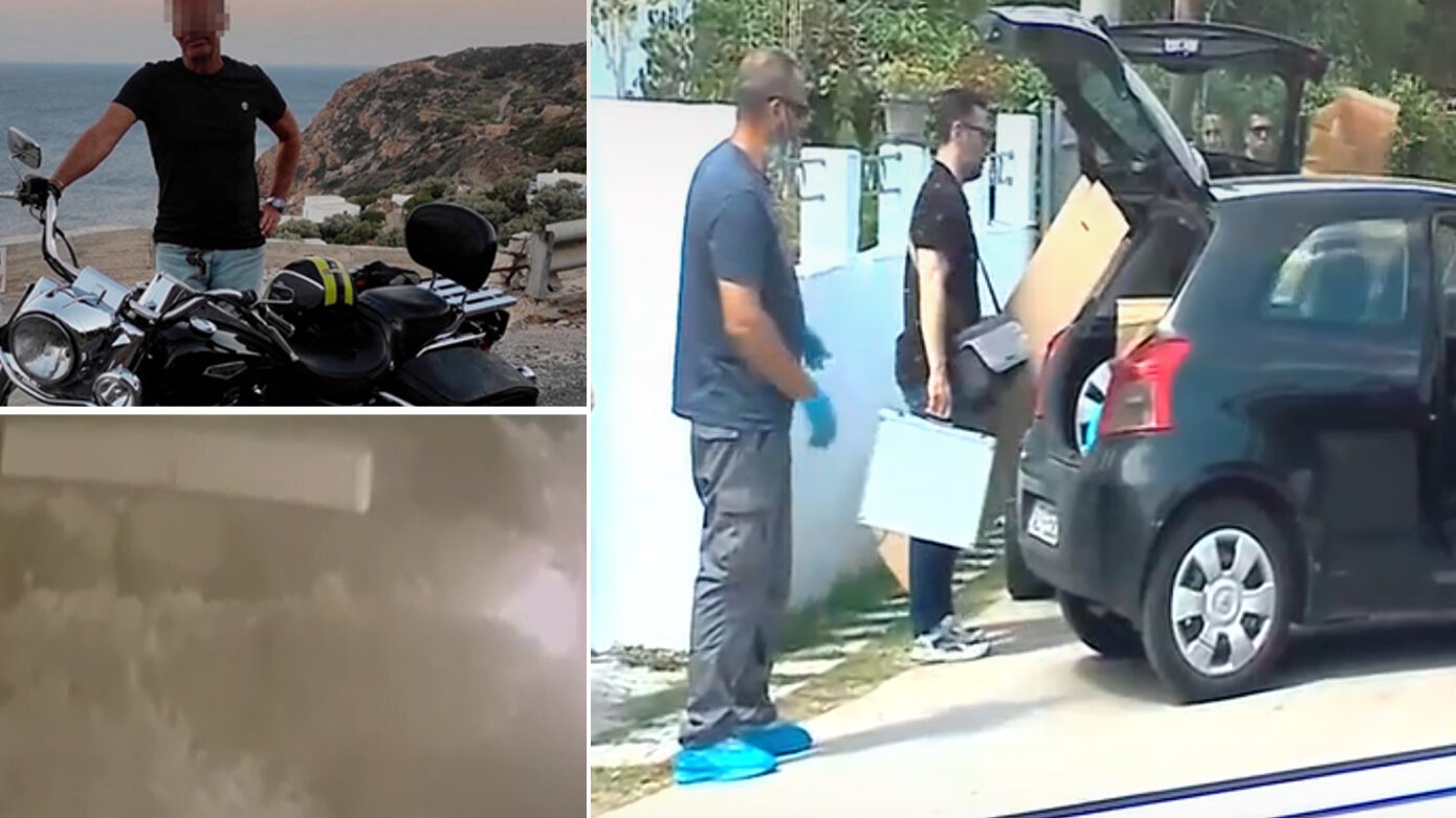 Διπλό φονικό στο Αίγιο: Βίντεο ντοκουμέντο από κάμερα σπιτιού ακριβώς απέναντι – Η οργή της αδελφής της 54χρονης για το δολοφόνο