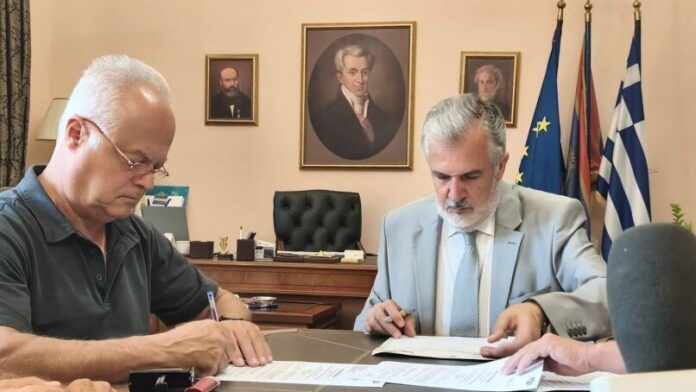 Σύμβαση για το νέο Σχολικό Κέντρο Γουβιών-Κοντοκαλίου στην Κέρκυρα υπεγράφη