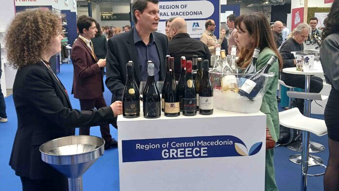 Περιφέρεια Κεντρικής Μακεδονίας 5η συμμετοχή στη διεθνή οινική έκθεση London Wine Fair 2026