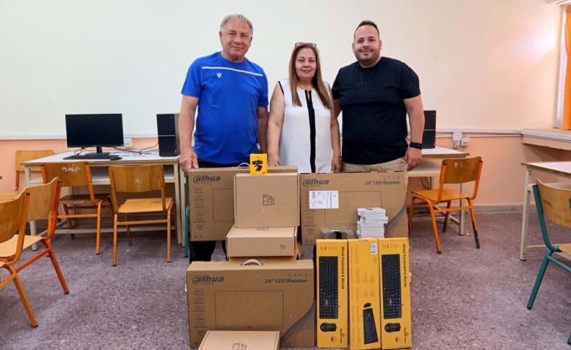 Νέος μηχανογραφικός εξοπλισμός στα σχολεία του Δήμου Λαγκαδά