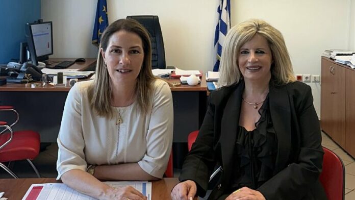 Η Δήμαρχος Οιχαλίας συναντά τον Υφυπουργό Αγροτικής Ανάπτυξης και Τροφίμων