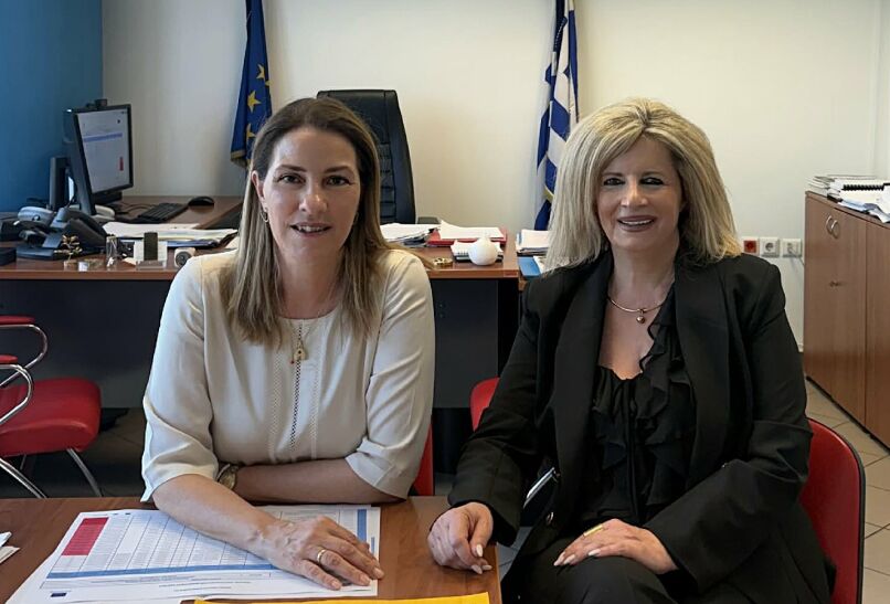 Η Δήμαρχος Οιχαλίας συναντά τον Υφυπουργό Αγροτικής Ανάπτυξης και Τροφίμων