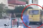 Παλαιό Φάληρο: Μεθυσμένη οδηγός με κλεμμένο βαν χτύπησε σταθμευμένα οχήματα και προσπάθησε να φύγει πεζή – Βίντεο