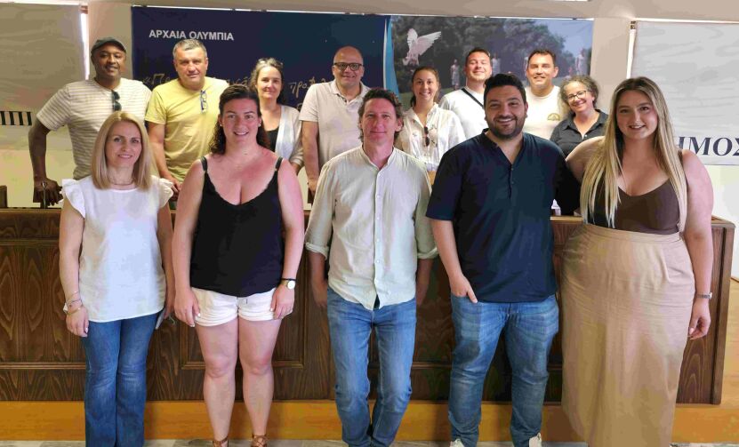 Επίσκεψη Γάλλων φοιτητών Erasmus+ στον Δήμο Αρχαίας Ολυμπίας