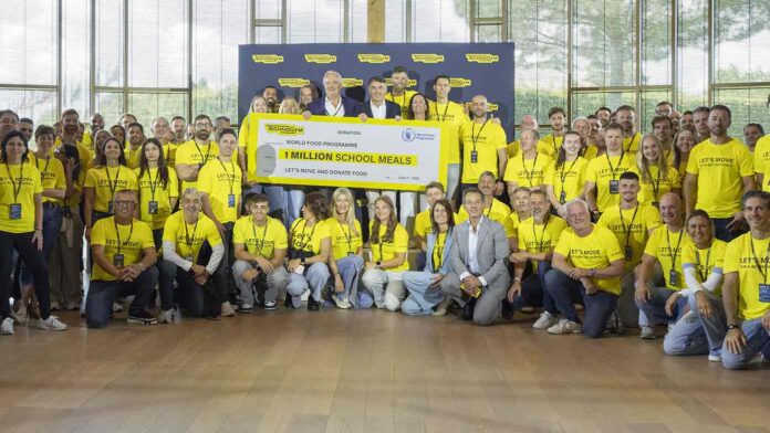Τεράστια επιτυχία για την καμπάνια της Technogym «Let’s Move & Donate Food»: Δόθηκαν 1 εκατομμύριο σχολικά γεύματα σε παιδιά που έχουν ανάγκη