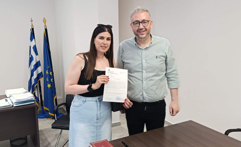 Ορκωμοσία νέας υπαλλήλου στον Δήμο Ωραιοκάστρου