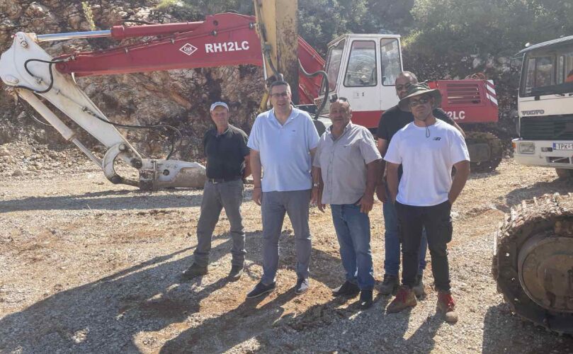 Αυτοψία του Αντιπεριφερειάρχη Αρκαδίας στον δρόμο προς τη Μονή Γοργοεπηκόου