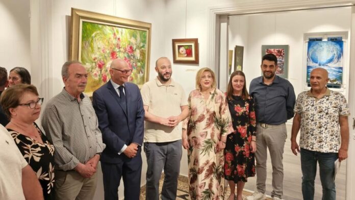 Με μεγάλη επιτυχία τα εγκαίνια διεθνούς έκθεσης στον Δήμο Λυκόβρυσης-Πεύκης