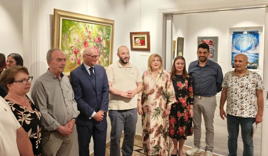Με μεγάλη επιτυχία τα εγκαίνια διεθνούς έκθεσης στον Δήμο Λυκόβρυσης-Πεύκης