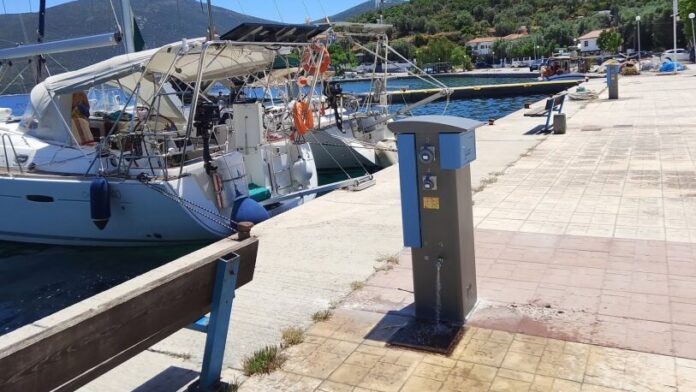 Δ.Ν. Πηλίου: Νέοι πυλώνες ρεύματος και νερού στο Αλιευτικό Καταφύγιο Τρικερίου