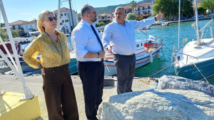 Ο Γ.Γ. Ναυτιλίας και Λιμένων στην Κάτω Γατζέα του Δ. Νοτίου Πηλίου