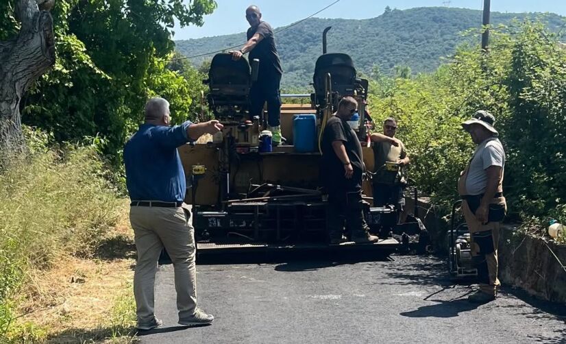 Εργασίες αποκατάστασης στον Οικισμό της Κορώπης, στον Δ. Νοτίου Πηλίου