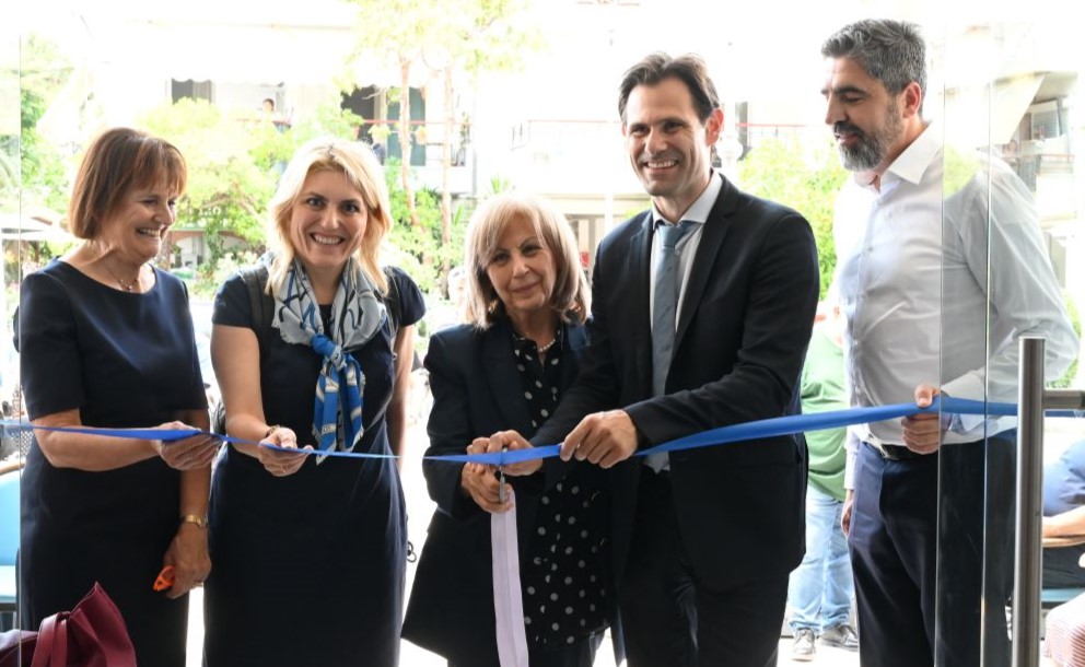 Η Περιφερειάρχης Αθ. Αηδονά εγκαινίασε το πρώτο ΚΗΦΗ του Δήμου Θερμαϊκού