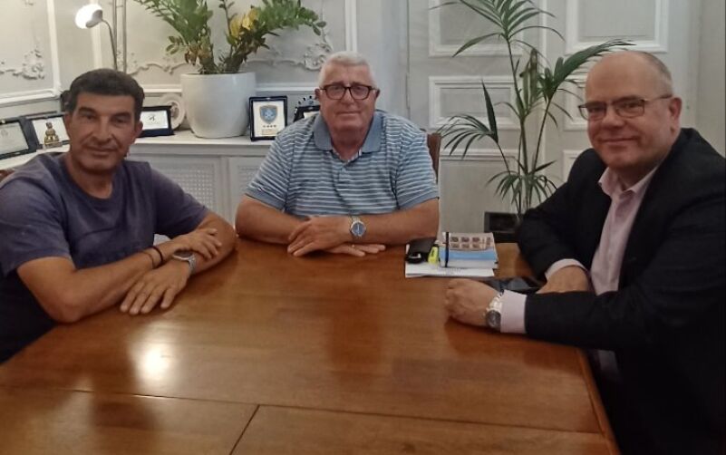 Επισκέψεις του Αντιπεριφερειάρχη Φ. Ζαννετίδη σε Σύρο, Πάρο και Τήνο στην Περιφέρεια Νοτίου Αιγαίου