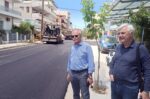 Ασφαλτόστρωση ολοκληρώθηκε στην οδό Κοκκίνου στο κέντρο του Πύργου