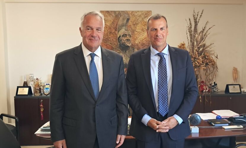Δήμαρχος Σπάρτης: Συνάντηση με τον πρώην Υπουργό Εσωτερικών