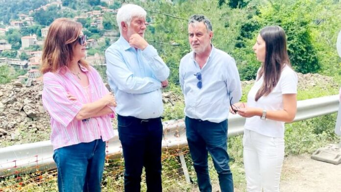Αυτοψία του πρ. Περιφερειάρχη Π. Τατούλη σε πληγείσες περιοχές της Γορτυνίας