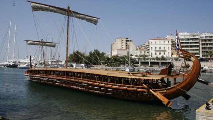 Η Τριήρης «Ολυμπιάς» στον Πειραιά για τις «Ημέρες Θάλασσας 2026»