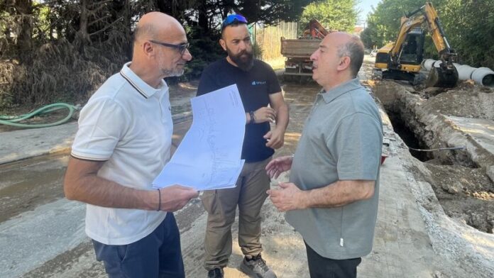 Αντιπλημμυρικό έργο στην περιοχή γέφυρας Πάσχου ξεκίνησε στον Δ. Τρικκαίων