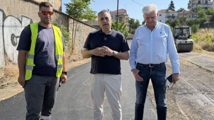 Κ. Τζιούμης: «Ξεκινήσαμε να ασφαλτοστρώνουμε την Τρίπολη»