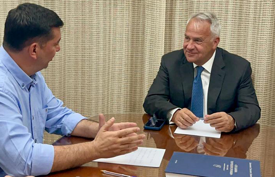 Μάκης Βορίδης στη Σπάρτη – Συναντήσεις με φορείς, επαγγελματίες και στελέχη της ΝΔ