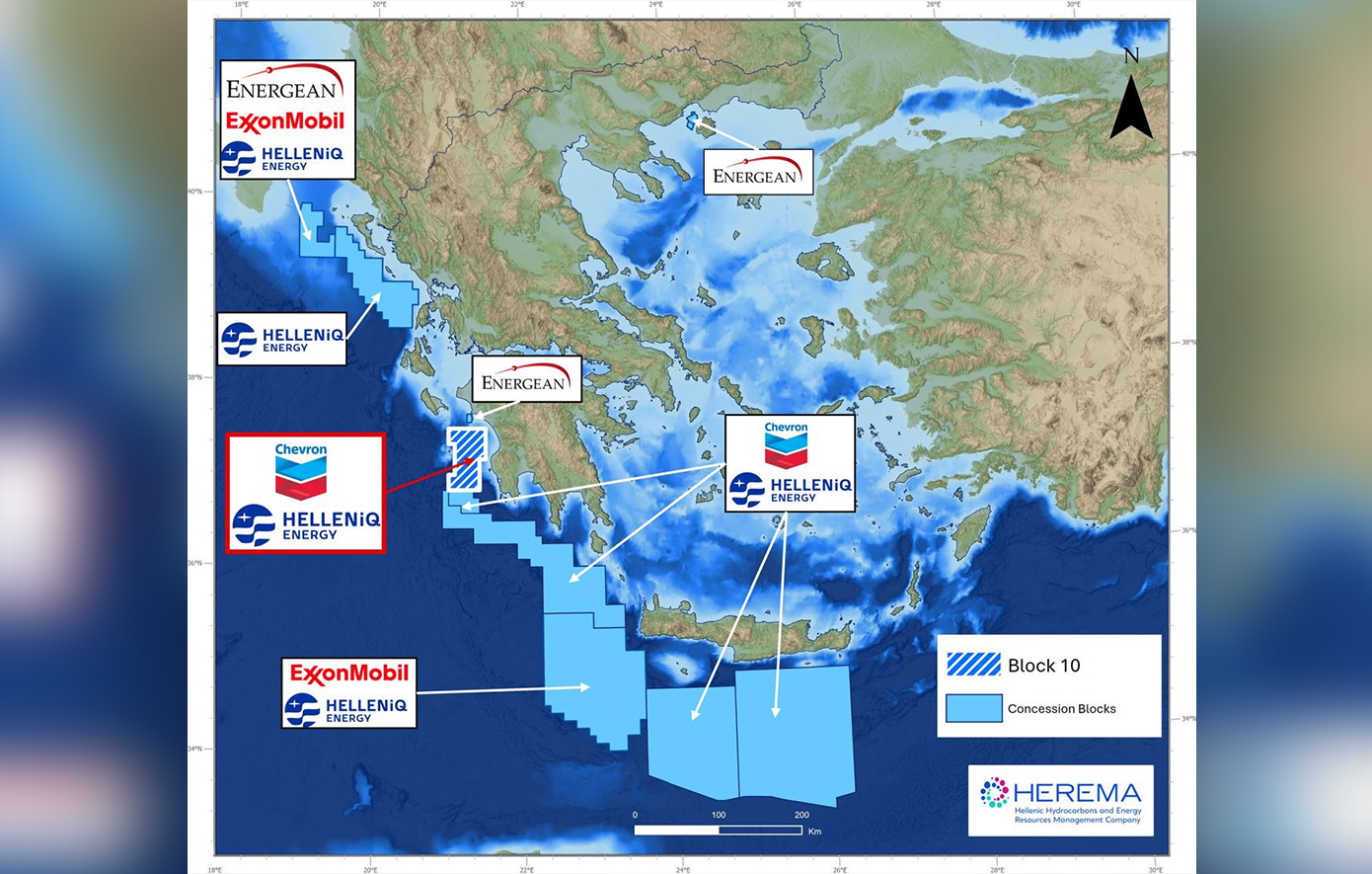 Η Chevron μπαίνει στο Block 10 του Κυπαρισσιακού Κόλπου με 70% και ρόλο operator – «Πράσινο φως» από το ΥΠΕΝ