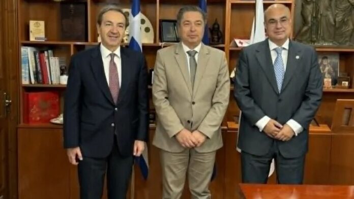 Συνάντηση του Δημάρχου Ζακύνθου με τον Υφυπουργό Δικαιοσύνης