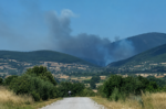 Πυρκαγιά στην Παλαιά Κρωβύλη Ροδόπης: Στη μάχη επίγειες και εναέριες δυνάμεις